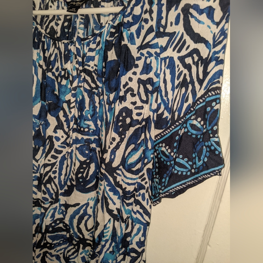 Lucky Brand blouse 1X - Picture 2 of 4
